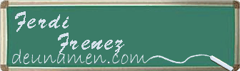 Ferdi Frenez Visitenkarte